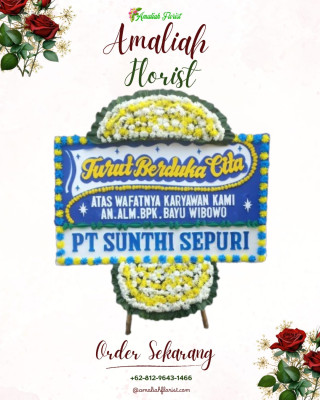 Papan Bunga Duka di Tidore Selatan