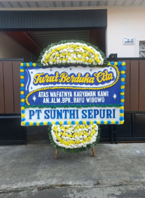 Papan Bunga Duka di Tidore Selatan