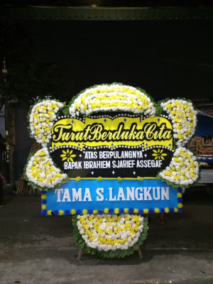 Papan Bunga Duka di Tidore Selatan